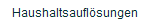 Haushaltsauflsungen